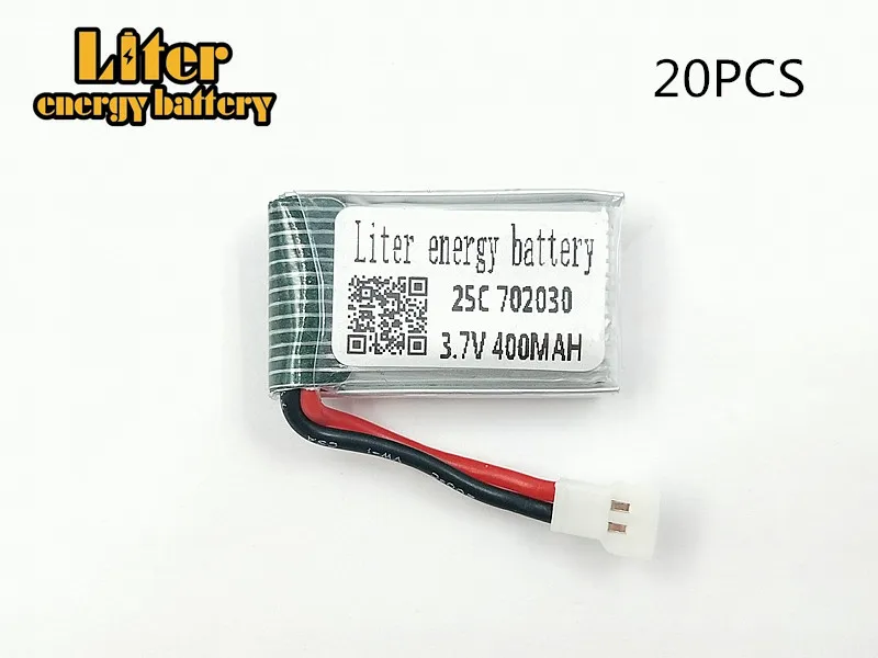 20 шт./лот 3 7 в 400 мАч 702030 литий полимерная батарея Hendy 1306 You Di U816 U830 Feida F180
