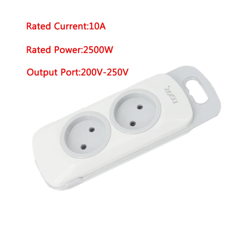 10A 2500W 250V адаптер для розеток европейского стандарта дома Применение Мощность