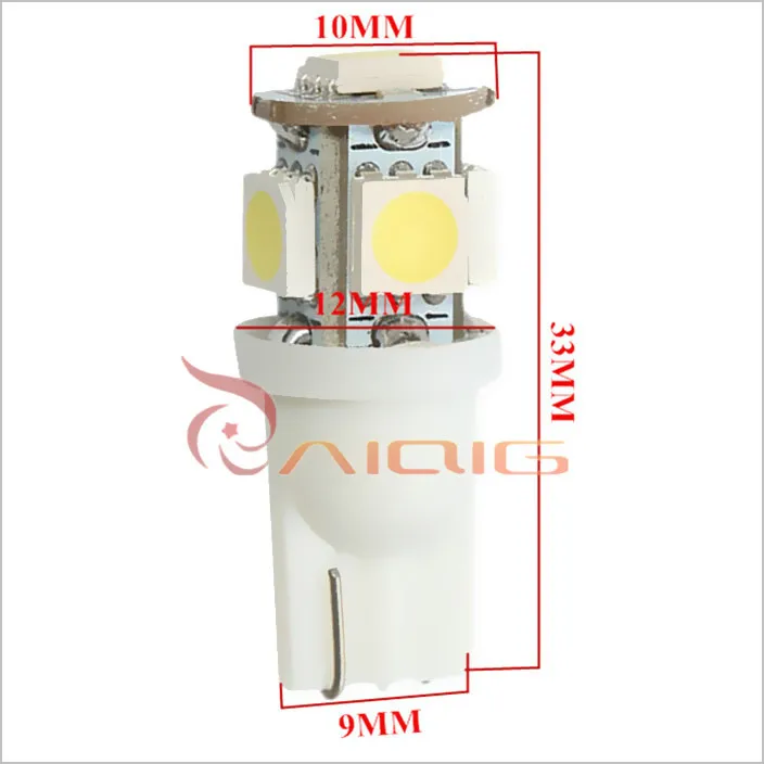 T10 5 SMD DC 24V 5050 светодиодный производитель DEMO 194 168 w5w интерьерный клиновидный белый