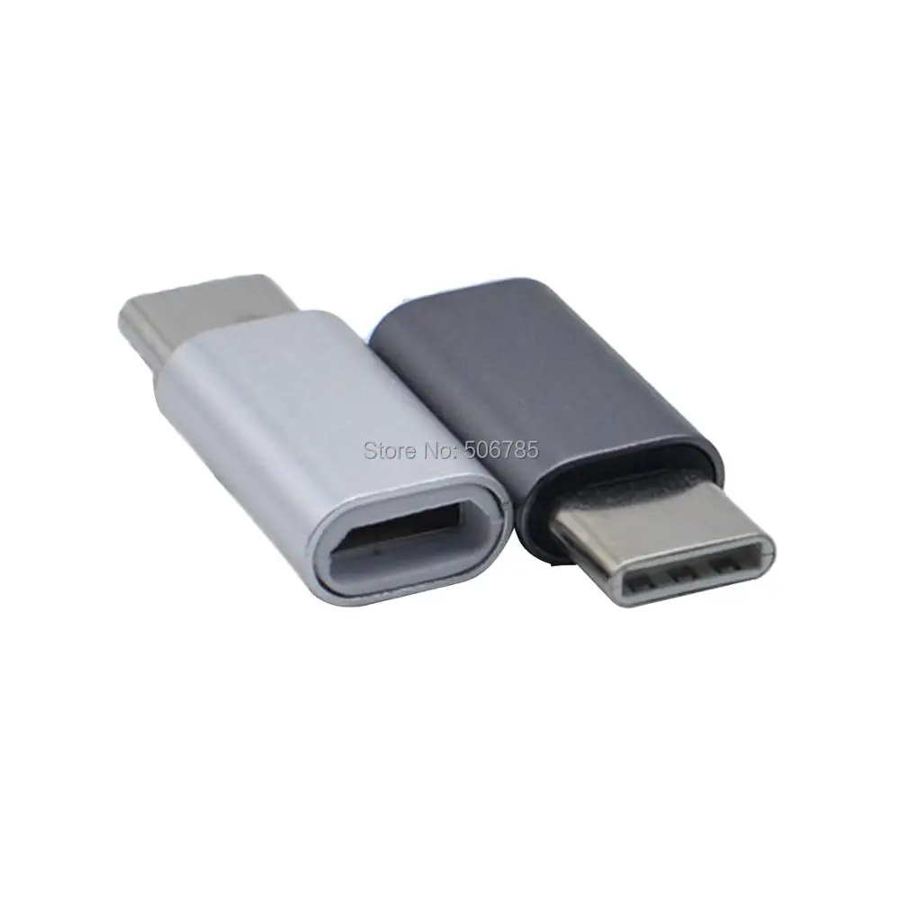 SZAICHGSI USB 3 1 Type C штекер Micro Женский usb зарядное устройство металлический