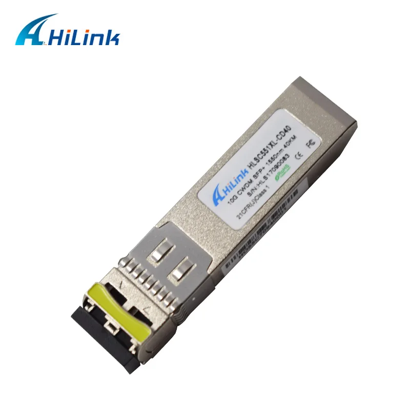 Free Shipping by Post! 10G 40km 1470NM-1610NM Duplex LC Connector CWDM SFP+ DOM Function | Fiber Optic Equipment