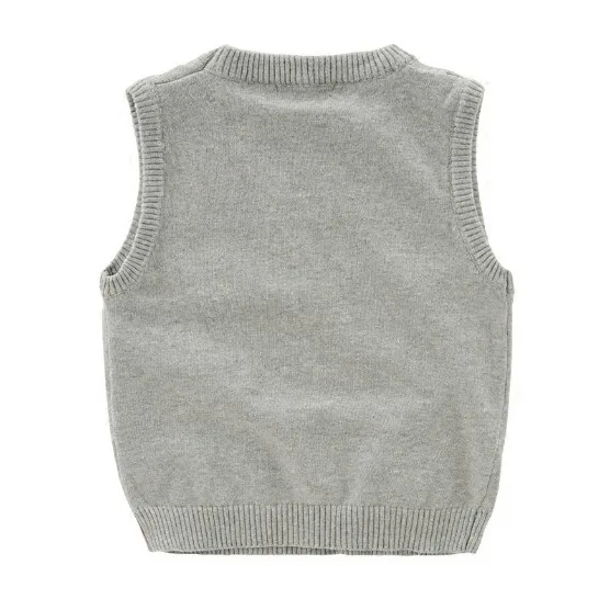 Элегантный дизайн 2018 Комплект одежды на осень дети Повседневное хлопковый жилет