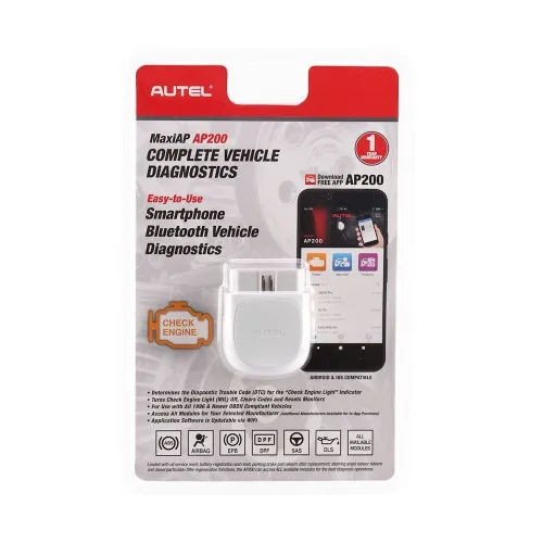 Autel MaxiAP AP200 Bluetooth OBD2 читатель кода AP-200 с диагностических систем AutoVIN давления