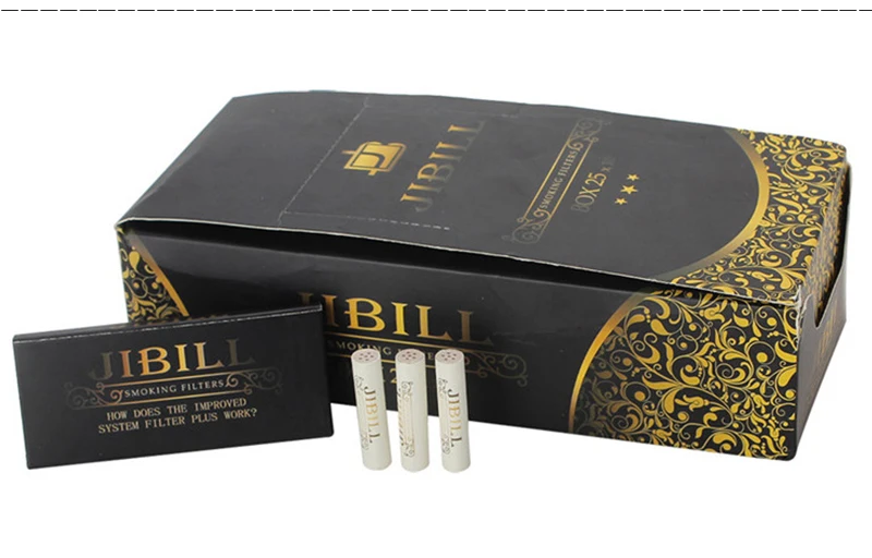 RU-JIBILL 10/50/80/100 шт./лот в виде курительной трубки фильтров 9 мм с двух сторон Керамика фильтр для обучения нанесению акрила мундштук курительная трубка fd0020-2