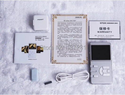 Soundaware M1 эстер весна FPGA декодирования 1Bit DSD / 192 кГц PCM портативный музыкальный