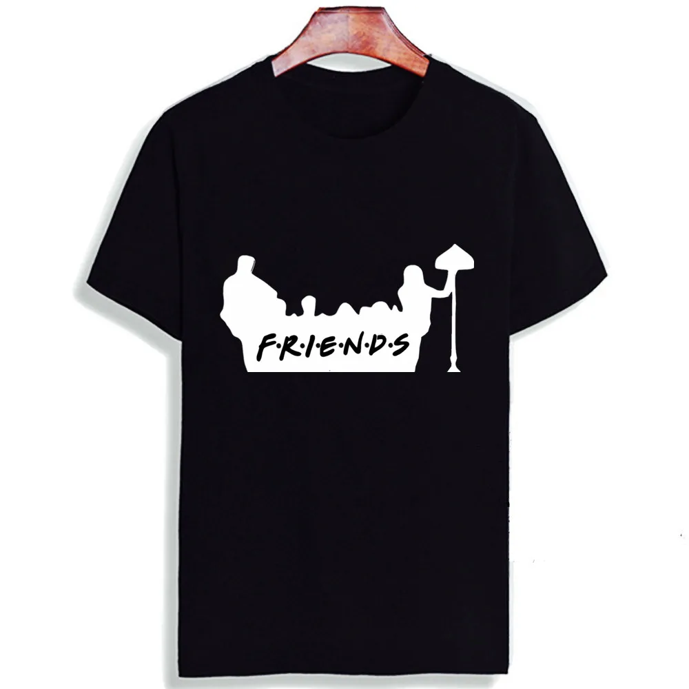 Skipoem забавная футболка для мужчин с надписью ТВ шоу Friends (цитата из хлопка круглым