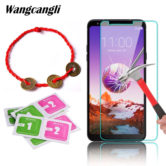 Wangcangli закаленное стекло для LG Stylo 4 2.5D защита экрана 9H ультратонкая Защитная