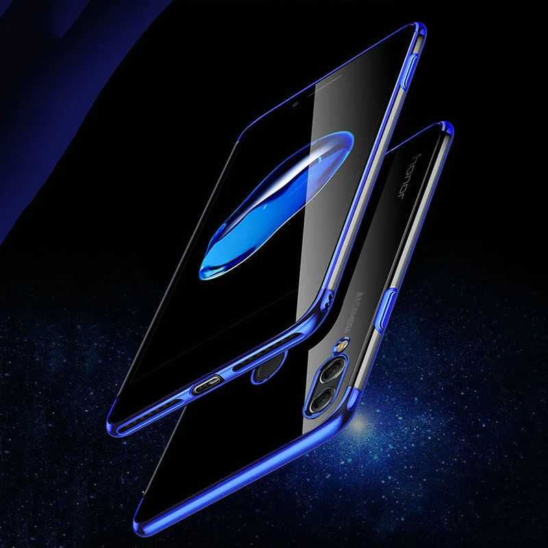 Для huawei Y6 чехол прозрачное покрытие TPU мягкая тонкая силиконовая задняя крышка для huawei Y6 Y7 Pro Y9 Prime чехол для телефона