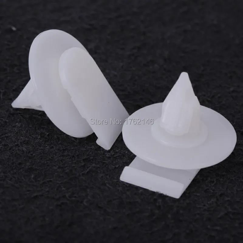 500 шт./лот Белая нейлоновая 07137073915 для BMW MINI Cooper R50 R52 R53 R55 R56 R57 R58 R59|Клипсы и зажимы