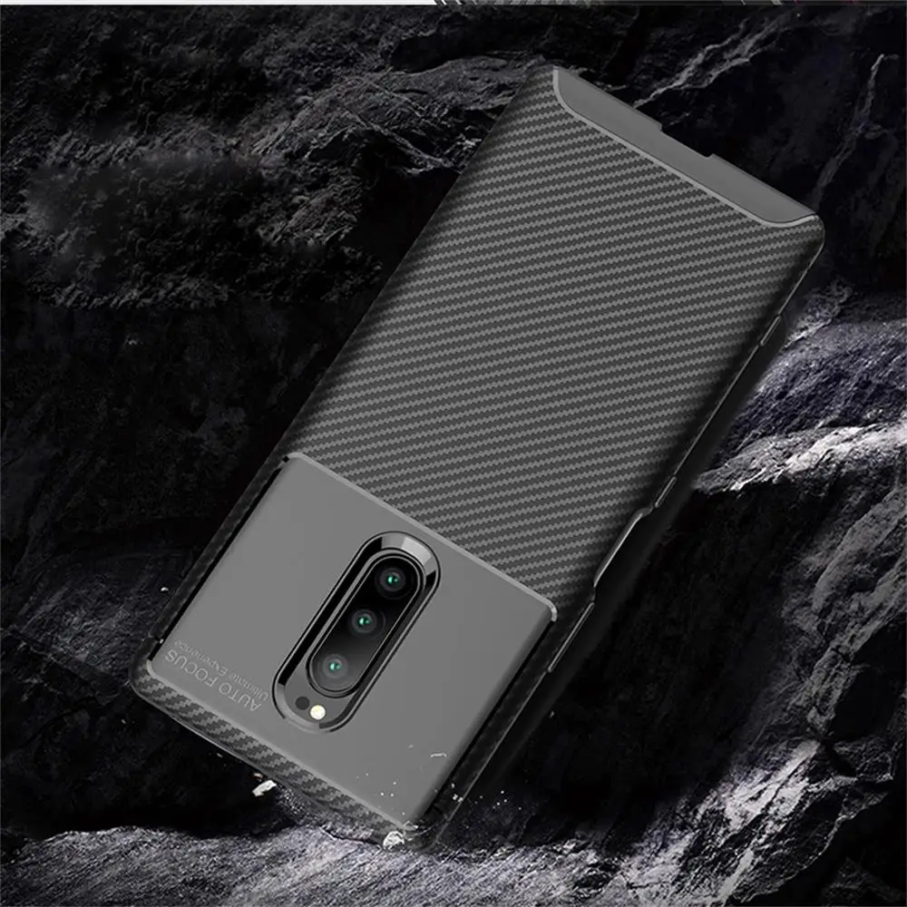 Чехол для Sony Xperia 1 Xperia1 противоударный мягкий чехол телефона из ТПУ J8110 J8170 J9110 |