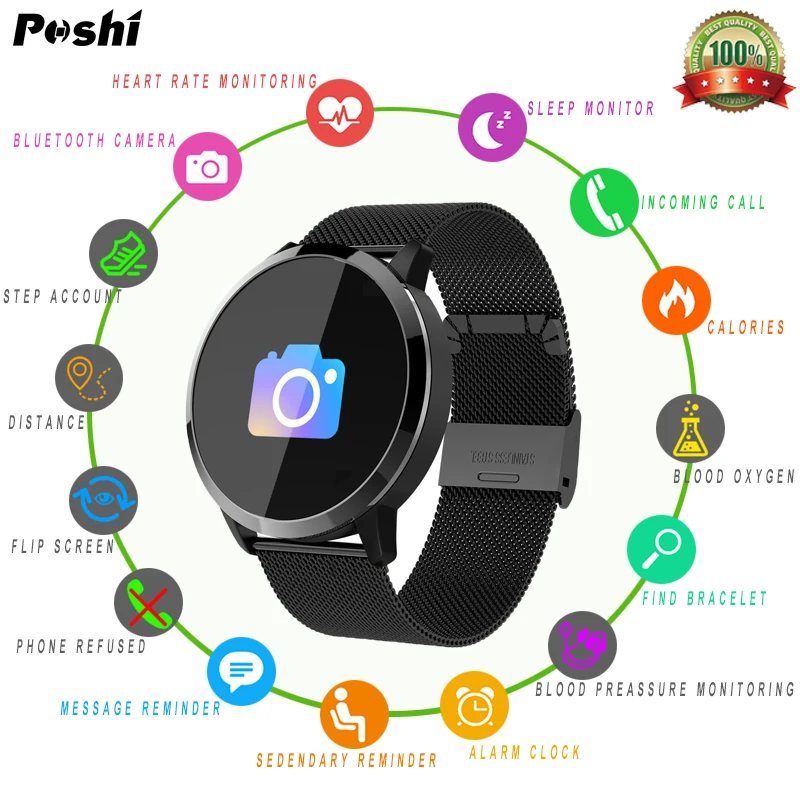 Умные часы relogio inteligente 2019 Bluetooth мужские умные цифровые спортивные Смарт шагомер