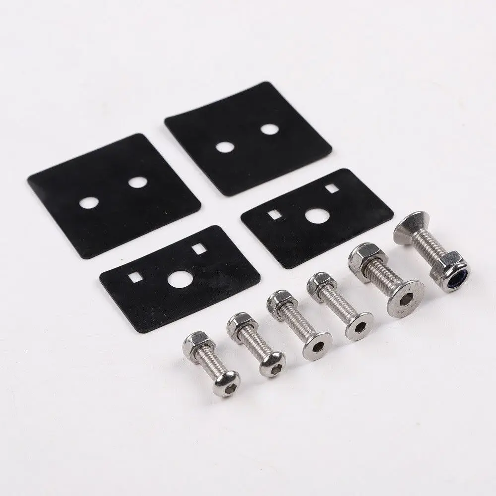 Набор из 2 сверхтяжелых защелок капота и кронштейна для 1997-2006 Jeep Wrangler TJ |