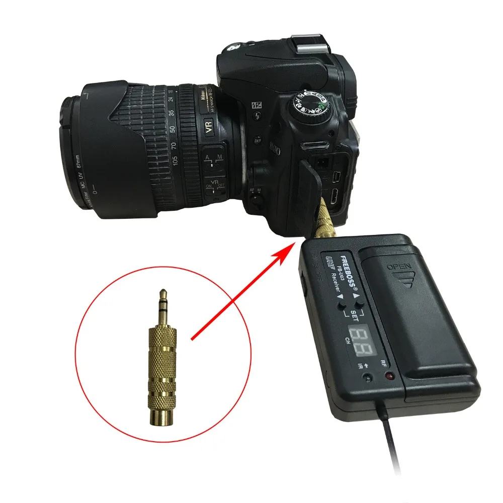 FREEBOSS FB U03 1M 1 способ 100 канальный металлический ручной передатчик беспроводной