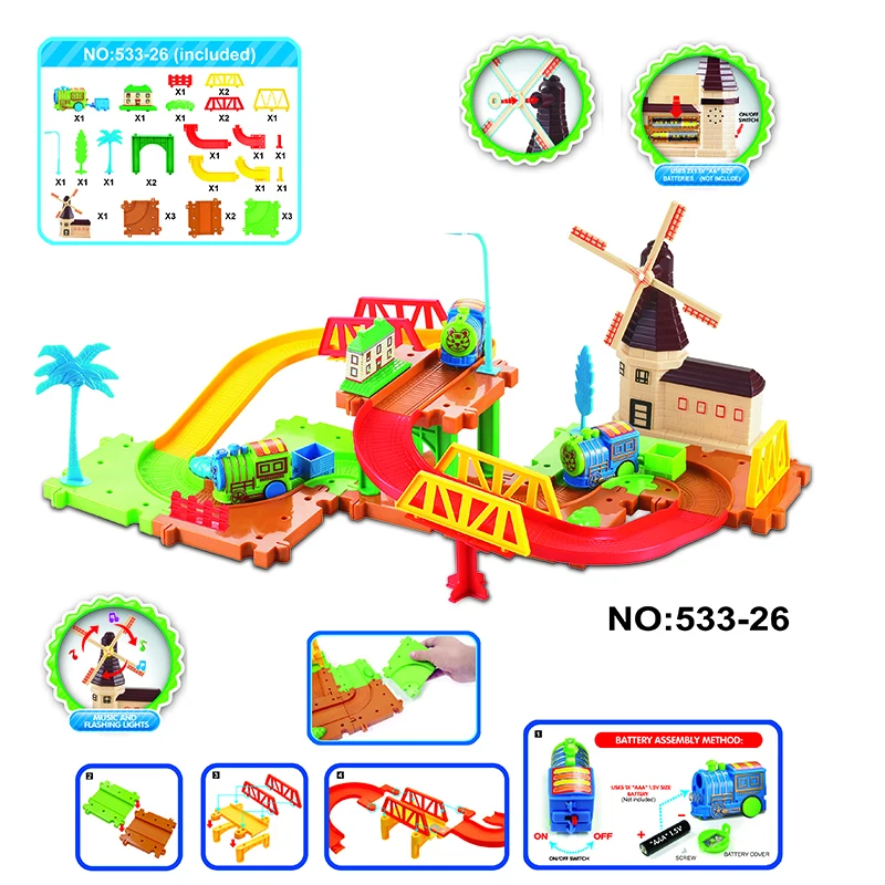 Волшебный набор гоночных треков DIY высокое качество недорогие аксессуары для со