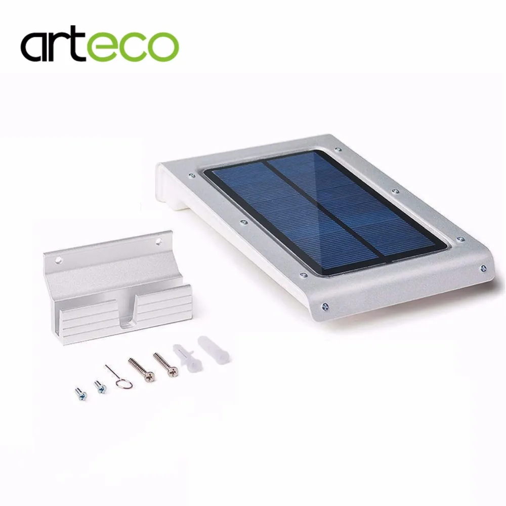 PIR датчик движения Солнечный свет 46 светодиодов Водонепроницаемый Открытый Сад