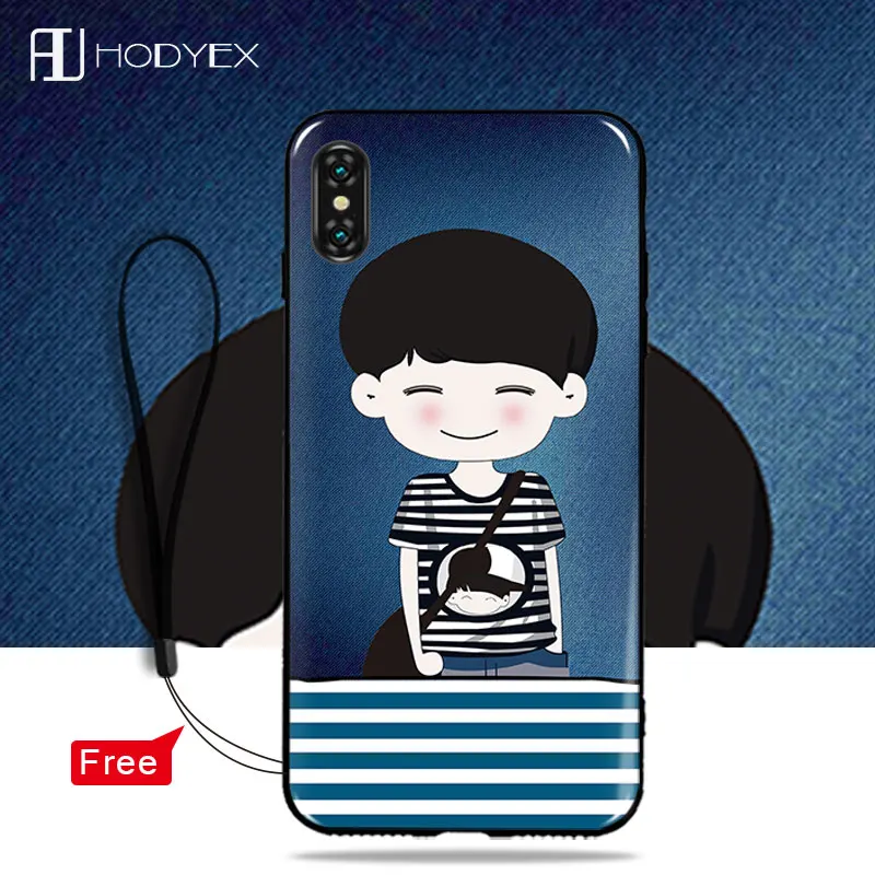Pretty interesting Painted Lovers Phone Case For iphone 7 8 7plus X XS MAX XR 6s 6plus 5 5s 5se 8plus Silicone Back Cover |