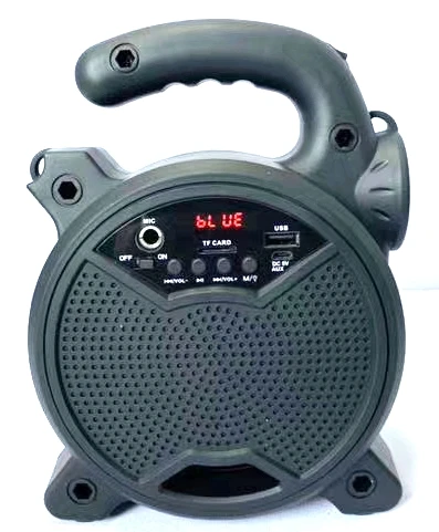 Наружная bluetooth колонка с ручкой и TF/USB/SD динамик портативная беспроводная
