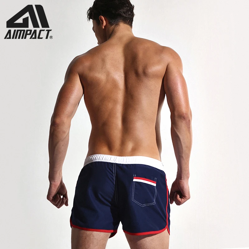 Шорты мужские быстросохнущие для плавания пляжные бермуды серфинга спортивная