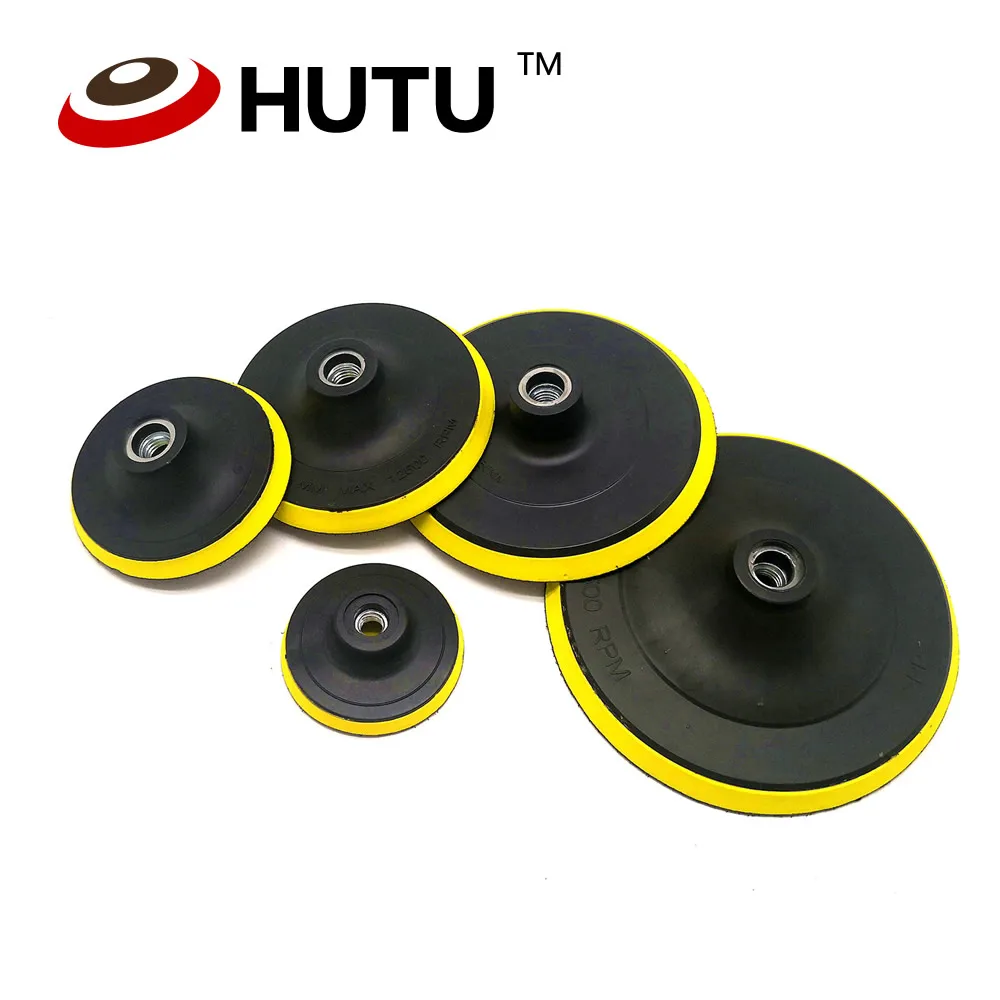 3"/4"/5"/6"/7" Backing Plate Polishing Buffing Buffer Backer Pad Hook&Loop Car Backer Plate