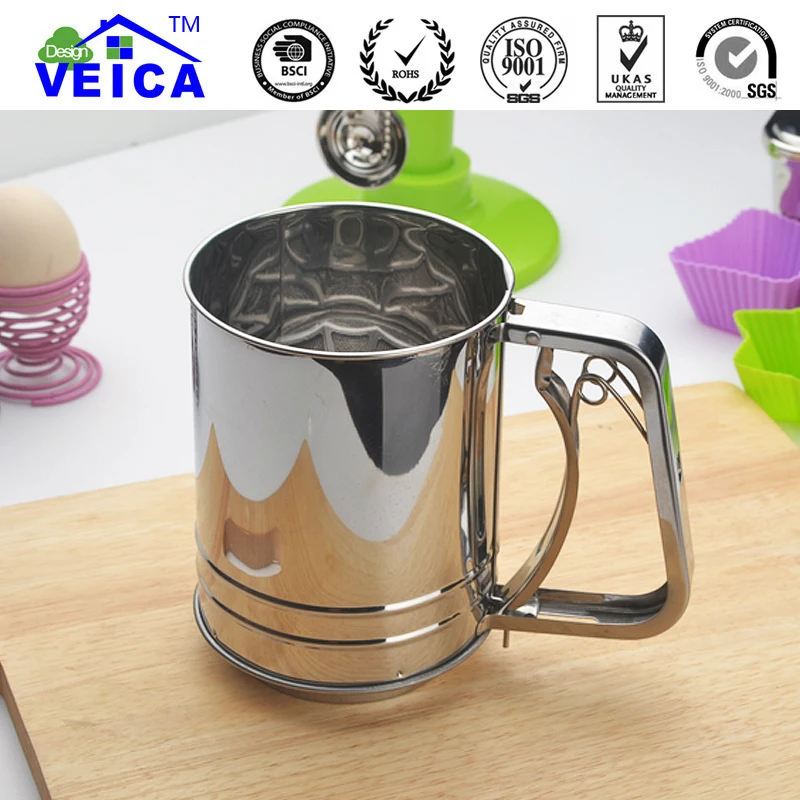 Сито из нержавеющей стали сетчатый порошок сито для муки инструменты выпечки