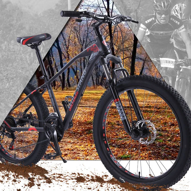 Langya велосипед горный шоссе Fat Bike 21 Скорость 26*3 0 алюминиевый сплав Бесплатная