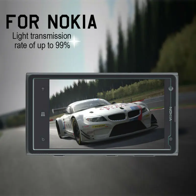 100 шт./лот Prenium Прозрачная Закаленное Стекло Экрана Протекторы Для Microsoft Nokia Lumia