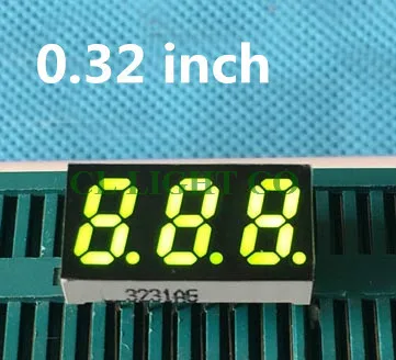 Горячая распродажа! 3bit общая Катодная цифровая трубка 0 32 &quot0.32in. Зеленый