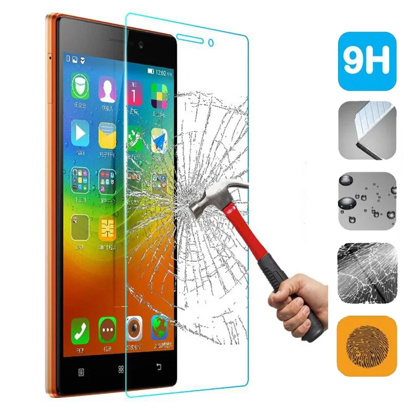 Защитная пленка для экрана из закаленного стекла 9H Lenovo Vibe B A Plus Z90 C2 K3 K5 K6 Power A6000 A6010