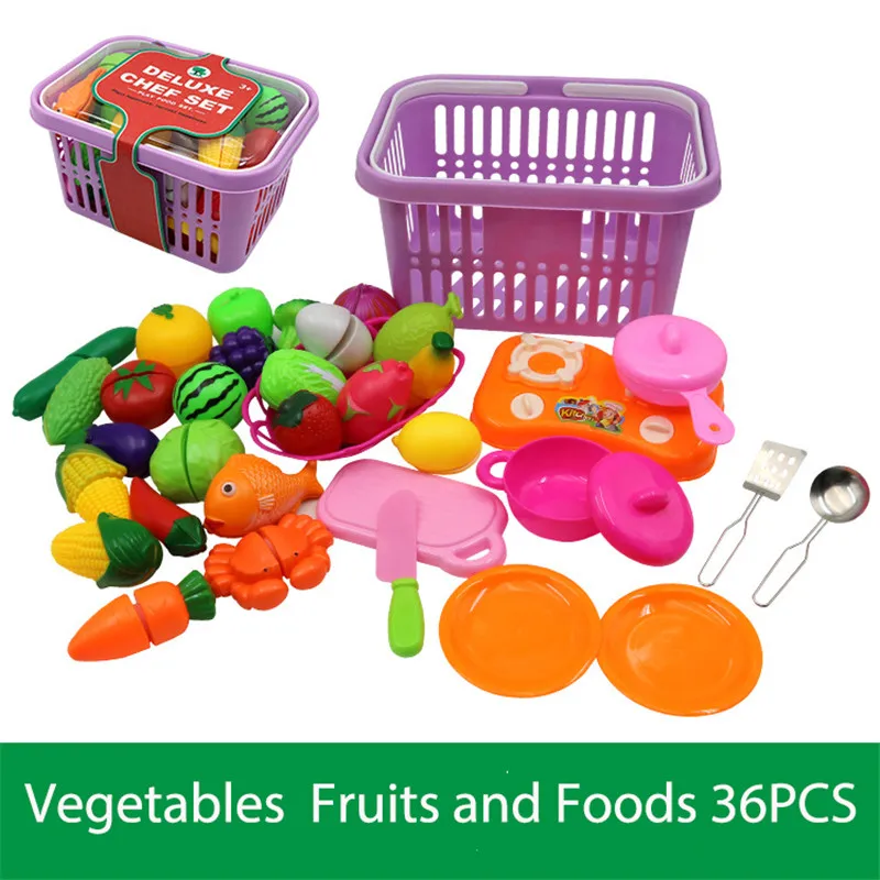 2019 ролевые игры пластиковые игрушки для еды резка фруктов овощей еда детей |