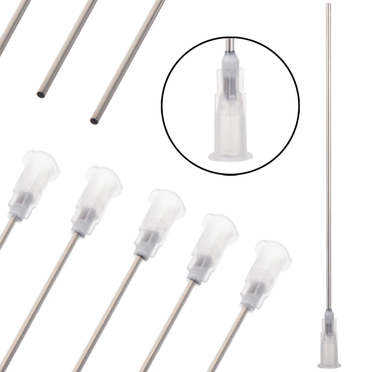 5 шт./компл. наконечники игл для шприца из нержавеющей стали 4 &quot14Ga тупой