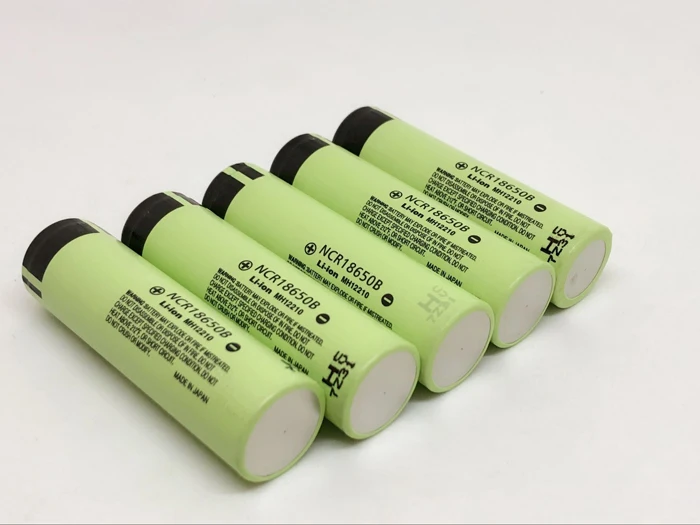 100 шт./лот новые оригинальные Panasonic 18650 NCR18650B 3,7 V 3400mAh литиевые аккумуляторы для ноутбуков