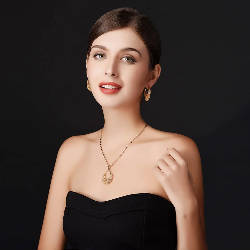 U7 Винтажные Индийские Сережки Для Женщин Золото/Серебро Цвет Свадебные