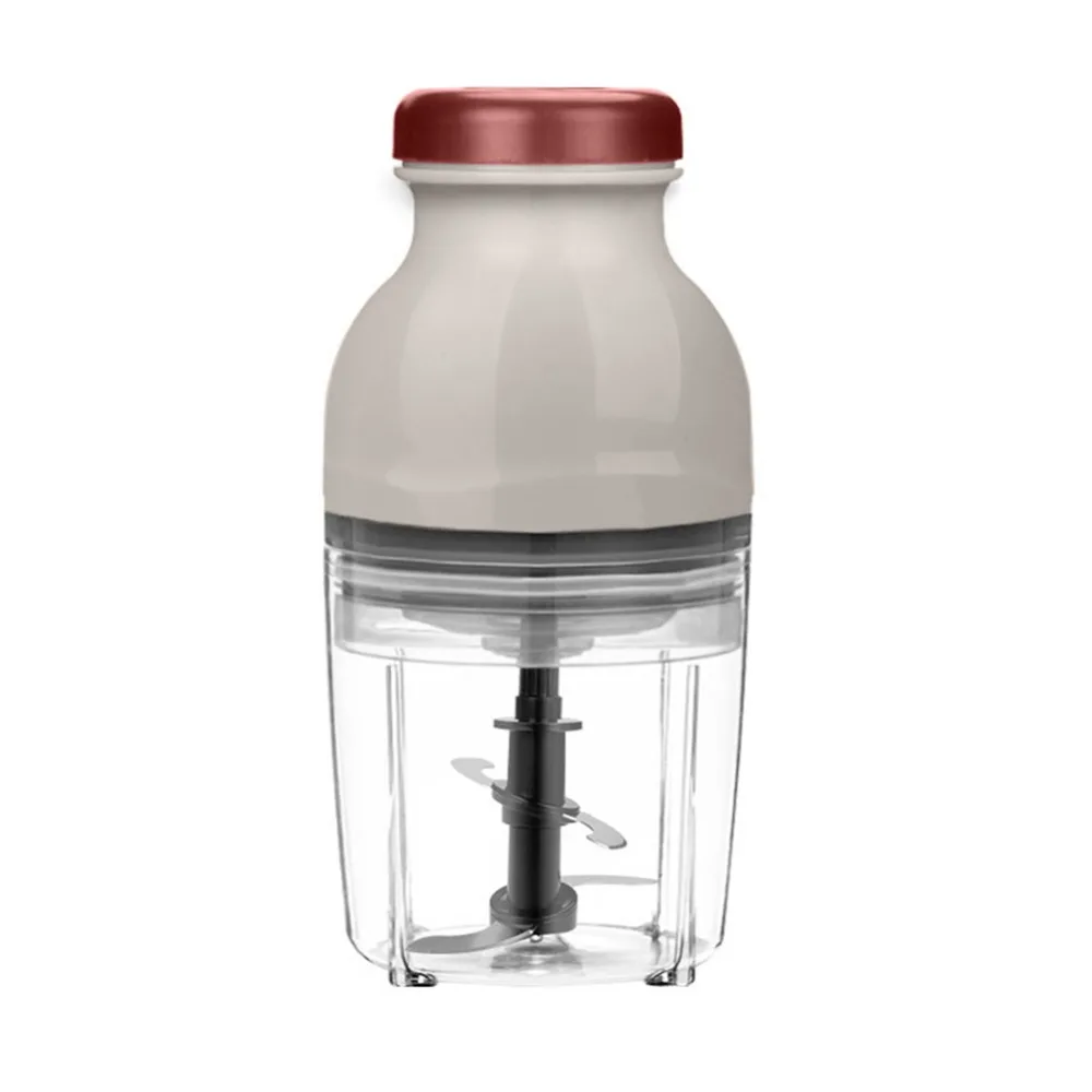 Mini Blender Food Processor Meat Vegetable Fruit Hand Chopper Baby Mixer 600ml Electric Portable Blenders | Бытовая техника