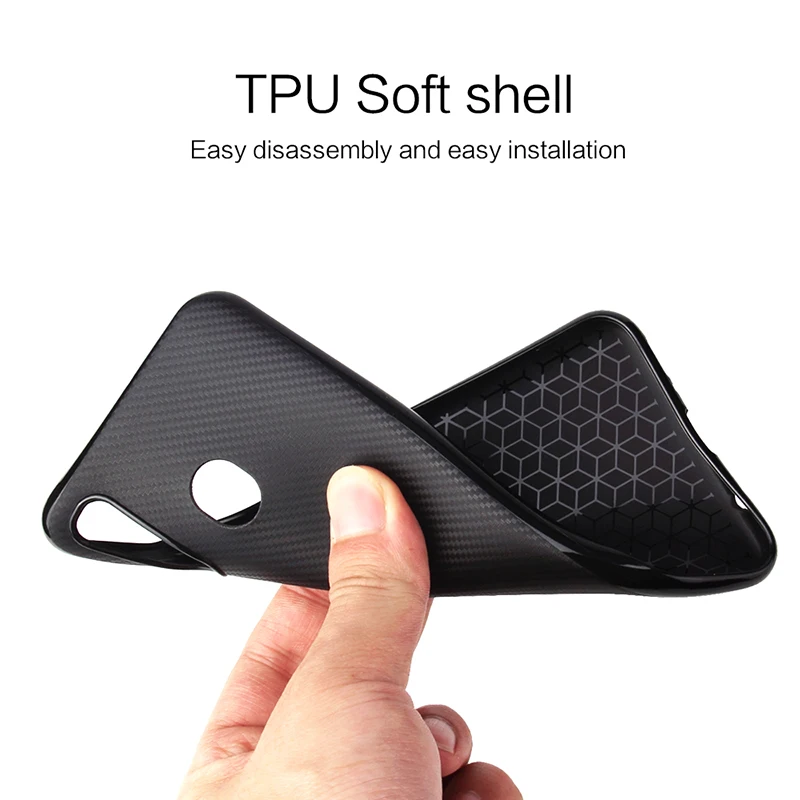 YueTuo luxury case for Huawei Y5 Y6 Y7 Y9 Prime Pro 2017 2018 2019 silicone silicon ultra thin soft tpu cover phone coque etui |