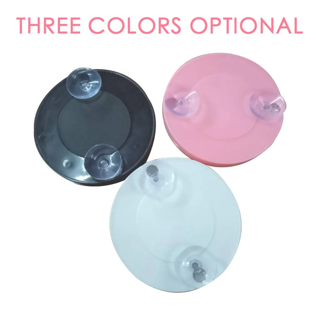 Mini Pocket Mirror Convenience Portable 10X Pagnifying Glass With 2 Suction Cups Round Cosmetic Silver Makeup Facial Details | Красота и