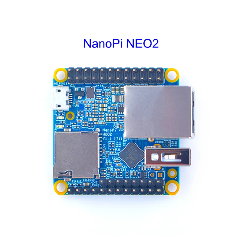 NanoPi NEO2 v1.1 LTS Development Board быстрее чем Raspberry PI 40X40mm 512 MB/1 GB DDR3 RAM) ARM Cortex