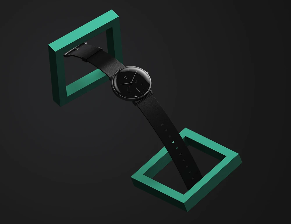 Умные кварцевые часы Xiaomi Mijia шагомер датчик жизни водонепроницаемые часы-браслет