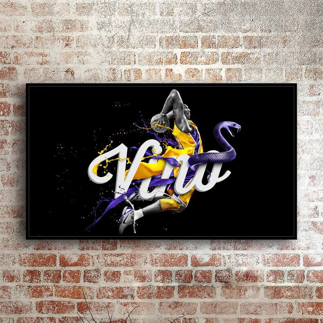 Los Angeles Lakers NBA Kobe 1 P картины печать на холсте HD абстрактная картина холст офисный настенный арт Домашние Декоративные Настенные рисунки