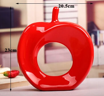 Декора керамической apple дизайн элегантный украшения свадьба керамические стол