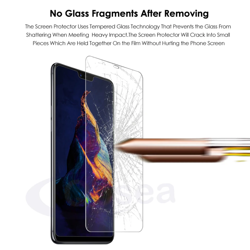 Qosea (2 PACK) For Oneplus 6 Screen Protector 9H Ultra Clear Explosion-proof Film 6T Phone Premium Tempered Glass | Мобильные
