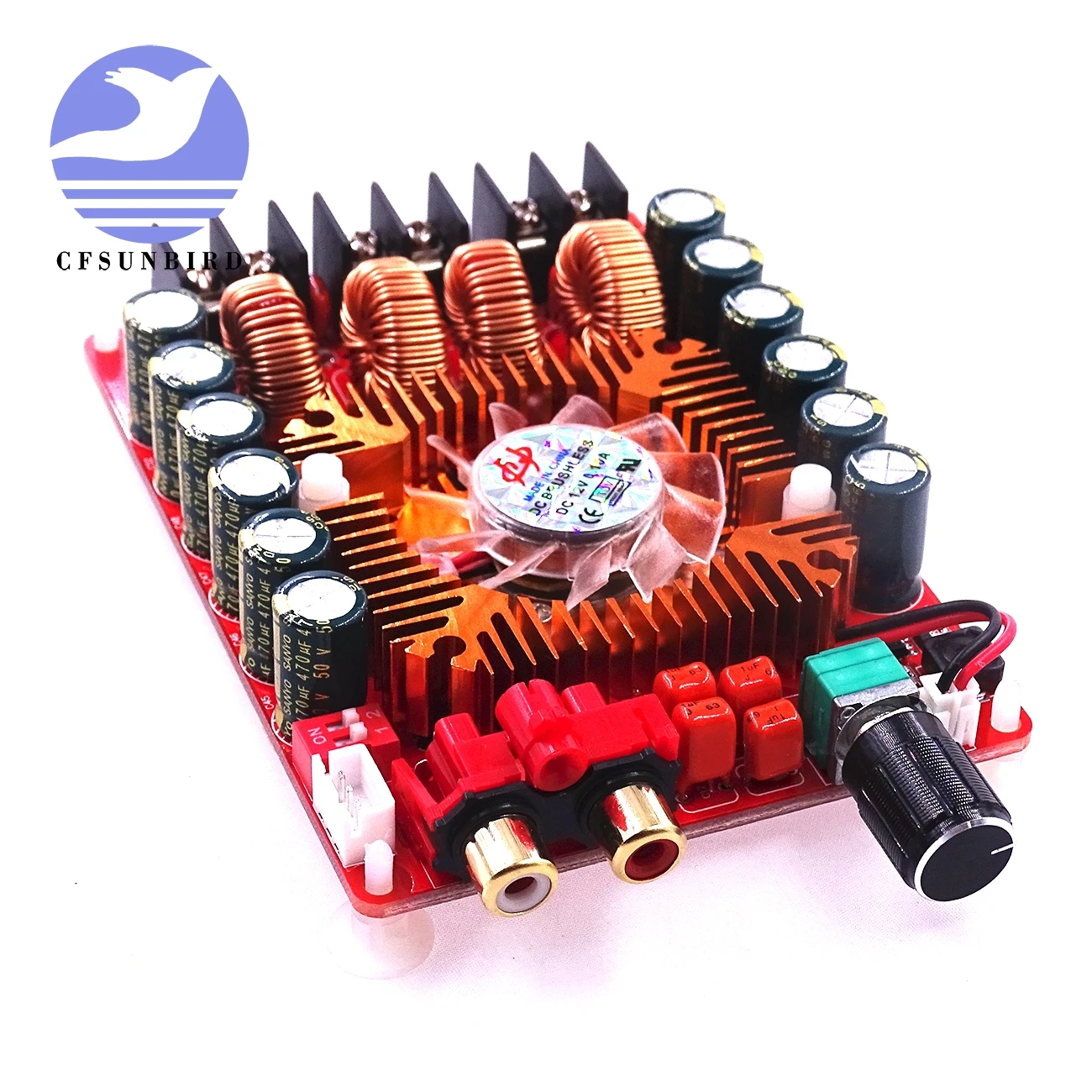 CFsunbird TDA7498E 2X160W моно цифровой усилитель плата стерео BTL320W высокой мощности|power
