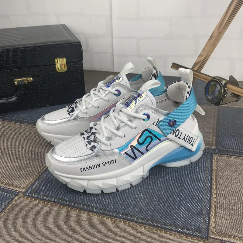 KARINLUNA/2019 новые сезон: весна–лето INS Горячие цветные кроссовки Для женщин