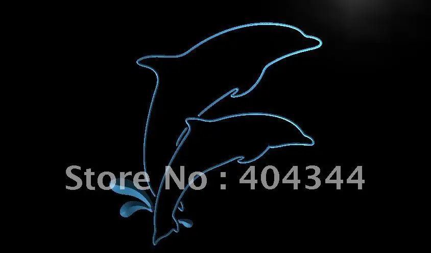 

LK338- Dolphins Display Ocean Life NEW LED Neon Light Sign