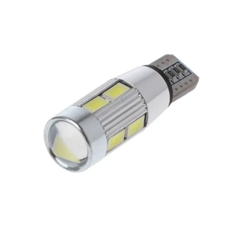 

2Pcs T10 194 W5W 5630 LED 10 SMD Canbus Error Free Car Side Wedge Lights W91F