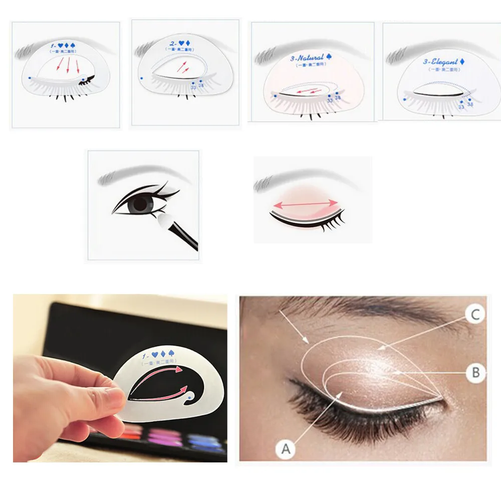Блеск палитра Палитра теней оттенков Красота Черная Подводка для глаз Макияж