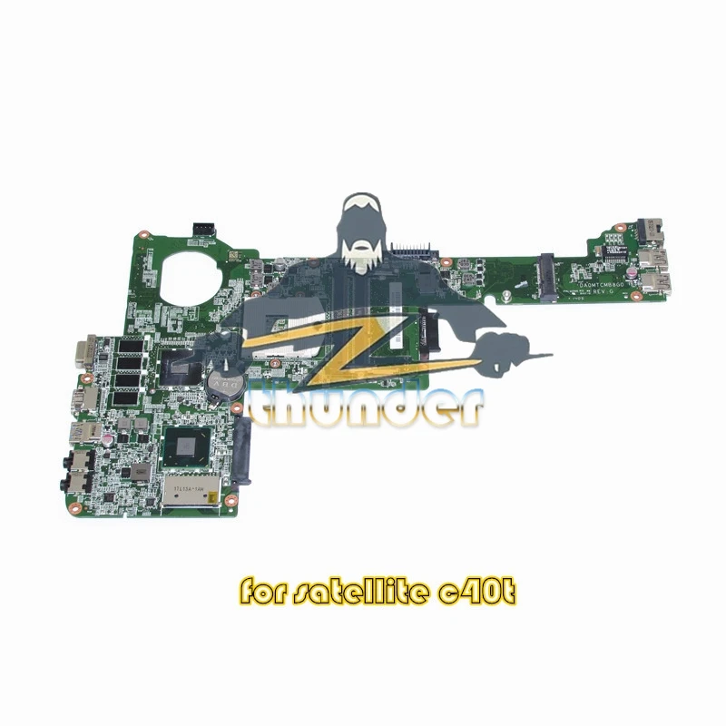 

NOKOTION DA0MTCMB8G0 A000239480 для Toshiba satellite C40 C40-T материнская плата для ноутбука GeForce GT710M DDR3