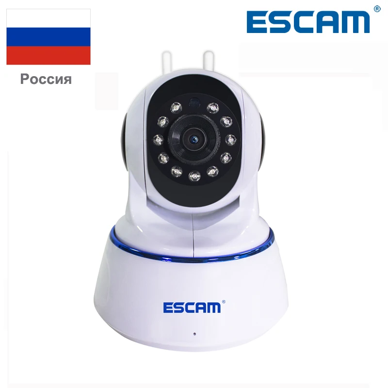 Escam QF003 двойной Телевизионные антенны Connection 1080 P панорамирования/наклона ONVIF Wi-Fi