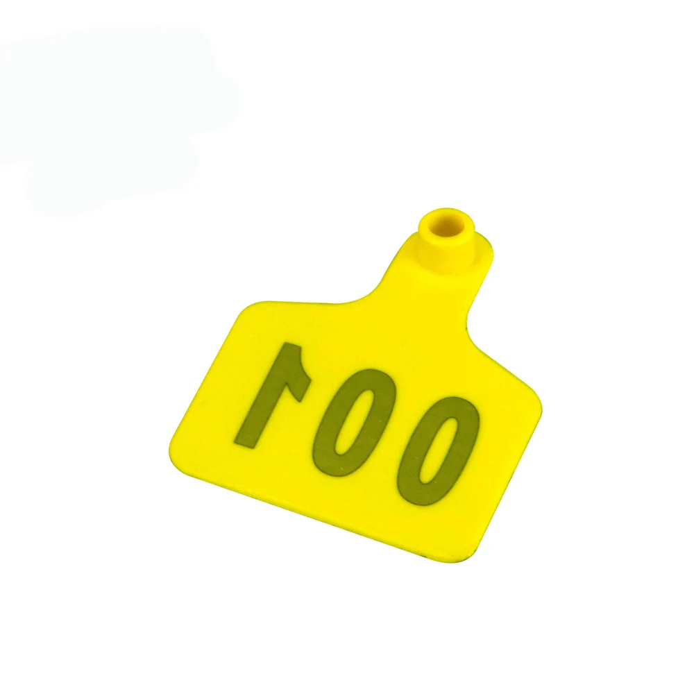 100 шт. для фермы крупного рогатого скота коровьего ушей с маркировкой животных