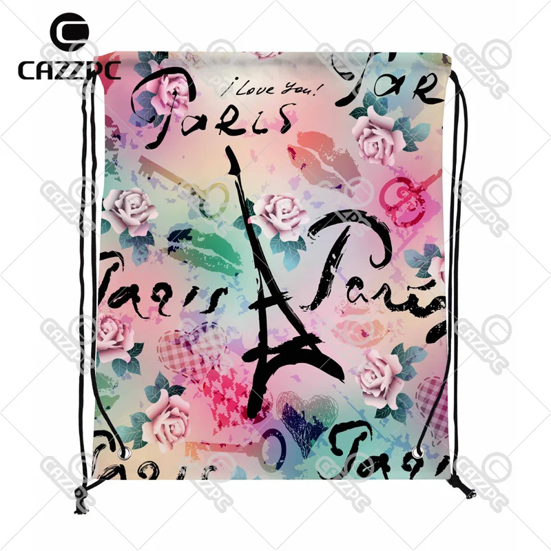 Ретро оригинальный Романтический Париж индивидуальный принт нейлоновый