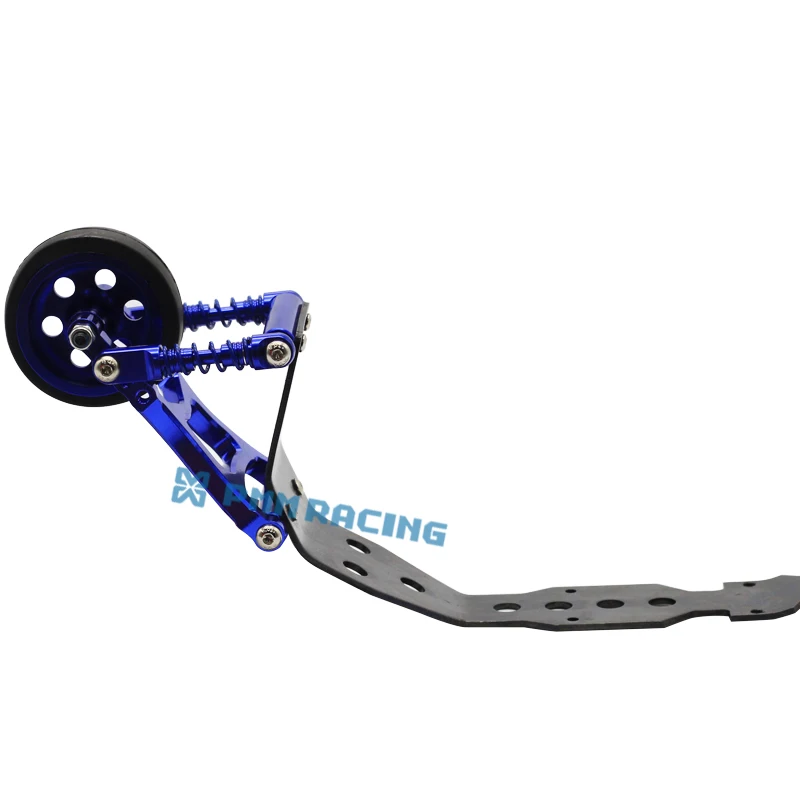 Алюминиевый сплав CNC Wheelie Bar со стальной пластиной для 1/10 E Revo саммит|Детали и